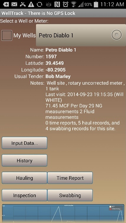 WellTrack Well Functions